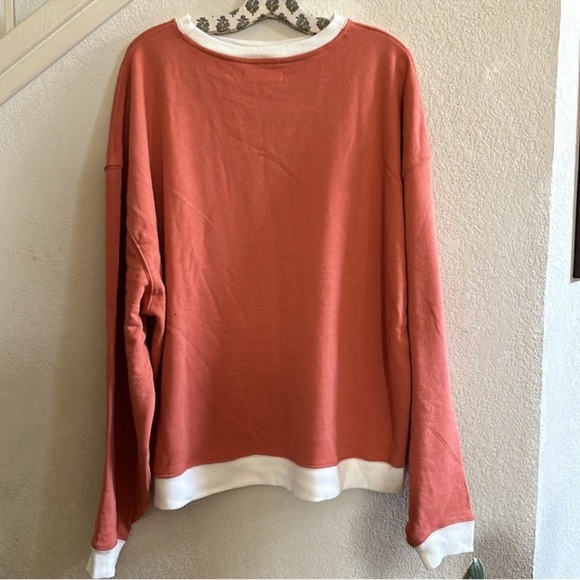 NWOT Free People We The Free | Classic Crew Colorblock Sweatshirt | Small - Picture 13 of 16